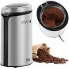 Elektrický mlynček TEESA Aroma G30 150 W strieborný/sivý