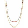 Viceroy Luxusný dvojitý náhrdelník elegant 13041C100-99