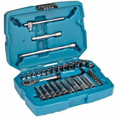 Makita B-65567 Gola sada s račňou 1/4 " 34 ks