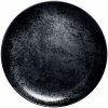 RAK Porcelain Talíř mělký 29 cm černá RAK-KRNNPR29