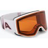 Lyžiarske okuliare Alpina Venet white/rose matt/orange