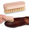 FOOT PRO Drevená kefa na čistenie topánok z bukového dreva Brush