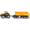 SIKU Traktor JCB s prívesom Dolly a vyklápacím kontajnerom / 1858
