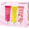 Dermacol Aroma Moment Dermacol Aroma Moment Bahamas Banana lahodný sprchovací gél 250 ml + Dermacol Aroma Moment Wild Raspberry opojný sprchový gél 250 ml + Dermacol Aroma Moment Loving Lychee sprchov
