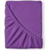 Kvallitex Froté plachta tmavo fialová 100x200