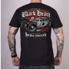 tričko street BLACK HEART HOT ROD KING Čierna