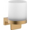Dávkovač mydla Hansgrohe AddStoris S vo farebnom prevedení kartáčovaný bronz 41765140