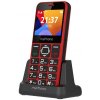 myPhone HALO 3 senior červená / 2.3 / 240 x 320 / 0.3MPx / 1000 mAh / micorSD / SOS funkcie (TELMYSHALO3RE)