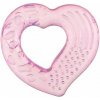 Chladiace hryzátko Akuku srdiečko ružové