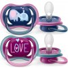 Philips AVENT Cumlík Ultra air 18m+ dievča (slon) 2ks