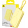 Powerbank Baseus Magnetic Mini 10000mAh, USB-C 20W MagSafe (žltá) P10022109Y23-00