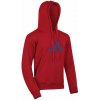 Adidas Karate mikina s kapucňou Farba: Červená, Veľkosť: 164 CM