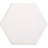 Dlažba Tonalite Examatt bianco 15x17 cm mat EXM6400 0.500 m2
