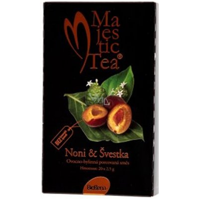 Biogena čaj Majestic Tea Noni Švestka 20 x 2,5 g