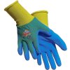 PROTEC | Dětské rukavice DRAGO modré, máčené/bavlna, věk 5/+ 66551