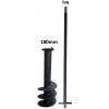 Ručná vŕtačka do studne PWSAM 1 m x 180 mm