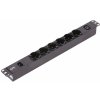 Easy PDU Basic 1U 10A 230V (6)Schuko EPDU1010B-SCH