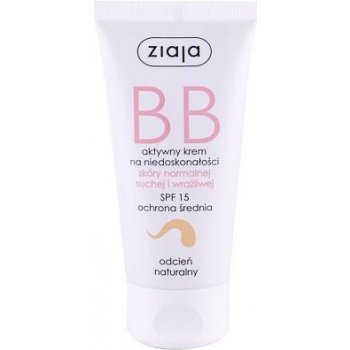 Ziaja BB Cream Normal and Dry Skin bb krém pro normální a suchou pleť SPF15 Natural 50 ml