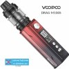 VooPoo DRAG M100S 100W Grip 5,5 ml Full Kit Red and Black 1 ks