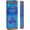 Vonné tyčinky Hem Dragons Blood modré, 20ks