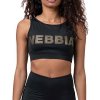 Nebbia Intense Gold Mesh Mini Top 830 black