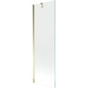 Mexen Next sprchový panel 1-krídlový 60 x 150 cm, transparentný, zlatý - 895-060-000-00-00-50