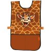 Zásterka na výtvarnú výchovu pončo Giraffe