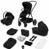 Lionelo Lionelo - Kombinovaný kočík 3v1 MERIL Black Onyx LN0217 + záruka 3 roky zadarmo + záruka 3 roky zadarmo
