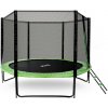 Aga SPORT PRE Trampolína 305 cm Svetlo zelená + ochranná sieť + rebrík