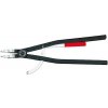 Kliešte na poistné krúžky(segerové) Knipex rovné/vnútorné Rozsah: 122 - 300 mm