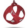 CURLI Postroj pre psov so sponou Softshell Red 3XS, 1,5-3 kg