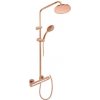 Sprchový systém RAV SLEZÁK lesklá ružová zlatá TRM82.5/7-61ZRL