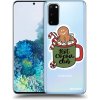 Picasee silikónový prehľadný obal pre Samsung Galaxy S20 G980F - Hot Cocoa Club