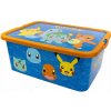 Úložný box na hračky s vrchnákom Pokémon, 13 L