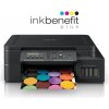 BROTHER multifunkcia atramentová DCP-T520W - A4 128MB 1200x6000 17ppm 150listov USB 2.0 WIFI - INKTANK