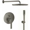 Súprava horná sprcha so sprchovacím ramenom Grohe Rainshower 26066AL0, vaňová/sprchová batéria Grohe Lineare 24064AL1, 26658AL0, 27400AL0, 28362A01