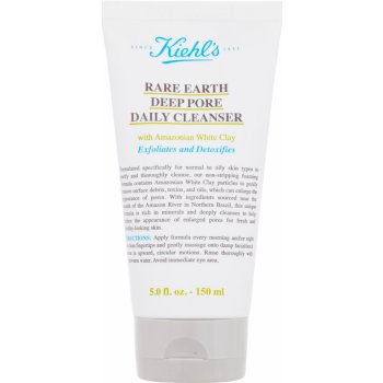 Kiehl's Rare Earth detoxikačný čistiaci krém pre stiahnuté póry 150 ml