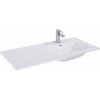 Elita Skappa umývadlo 100.8x46 cm obdĺžnik umývadlo na nábytok-umývadlo s doskou biela RE041005068060