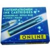 Online 17012/48 atramentové bombičky 6 ks modré
