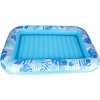 Nafukovací matrac na kúpanie, ležadlo s vankúšom modré