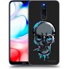 Picasee silikónový čierny obal pre Xiaomi Redmi 8 - EARTH - Lebka 3.0