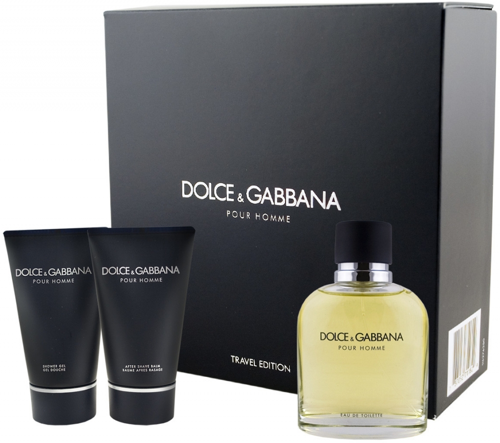 Dolce & Gabbana Pour Homme EDT 125 ml + balzam po holení 50 ml + sprchový  gél 50 ml darčeková sada od 75,1 € - Heureka.sk