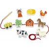 BABU hračka Farma na šnúrke
