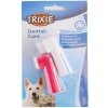 Trixie Zubná kefka Set Na prst ťahací 2 ks/balenie