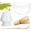 4-DIELNA RUČNE VYROBENÁ ČAJOVÁ ŠTARTOVACIA SÚPRAVA MATCHA