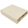 Baby Nellys Mušelínové prestieradlo do postieľky 60 x 120 cm Nature double Baby Nellys Béžové