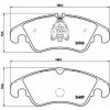 BREMBO Brzdové platničky na kotuč 320*30 - 8K0698151H