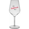 SOM KRÁĽOVNÁ, VOLE! - priehľadný nerozbitný pohár na víno 470 ml