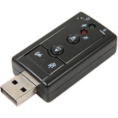 Verk 06283 USB Zvuková karta 7.1 Virtual