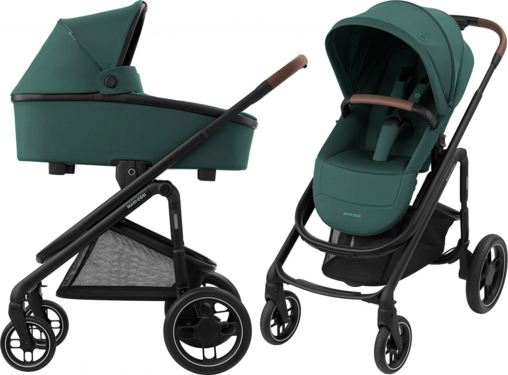 Maxi-Cosi Plaza + 2023 Essential Green